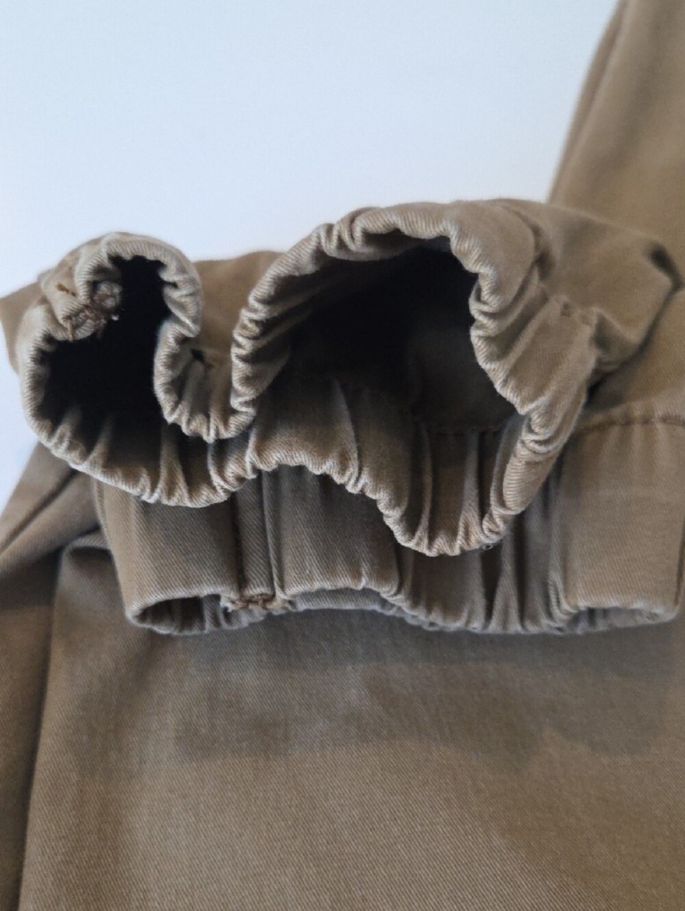 Denizen from Levi's Olive/Tan Drawstring Joggers Mens Large Brown Pants - Picture 5 of 10